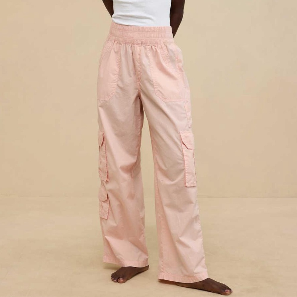 Aerie Easiest Cargo Pants Dusty Pink